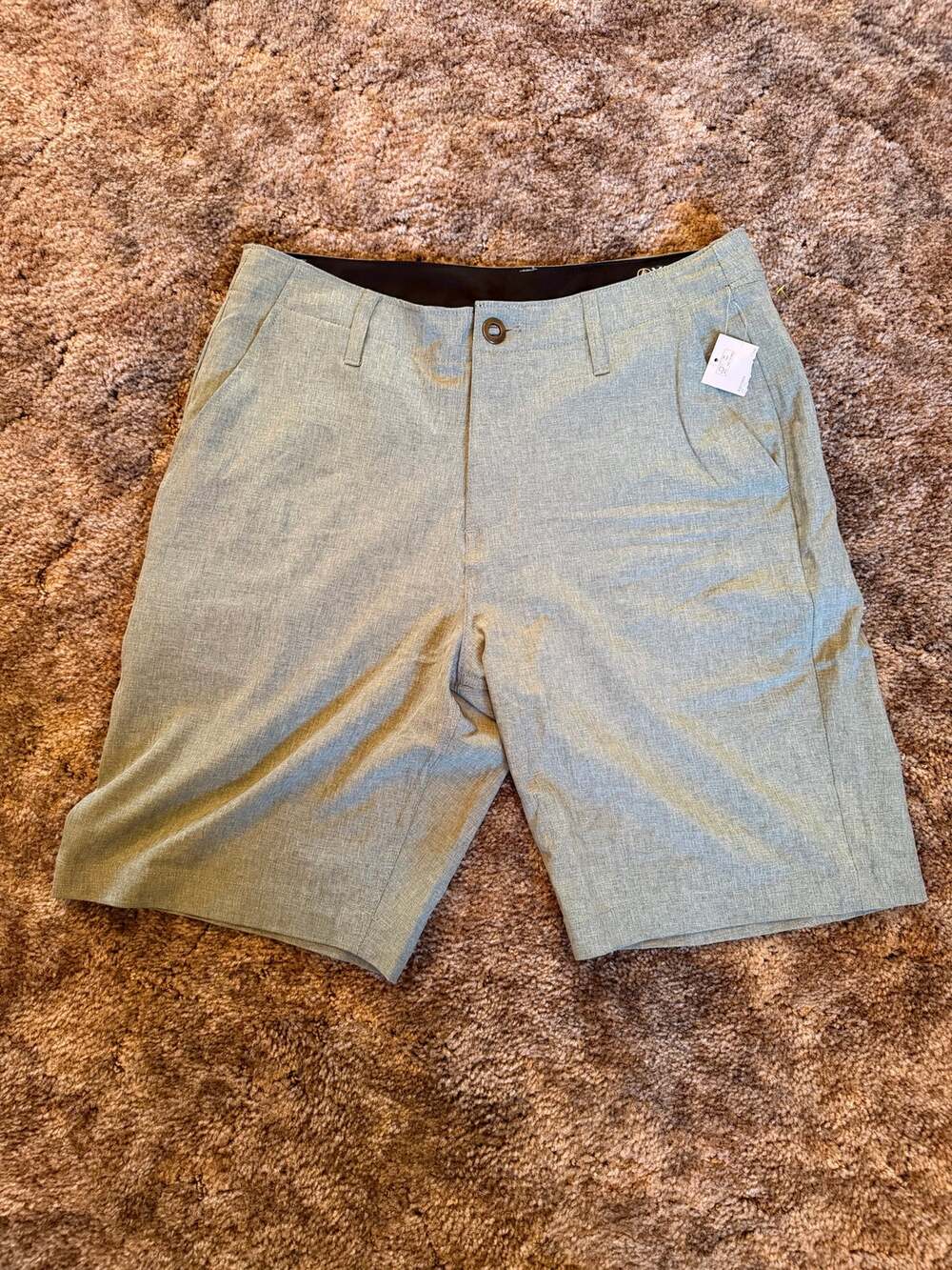 NWT Volcom Men's Surf & Turf Hybrid Shorts Sage Green Boardshorts Stretch